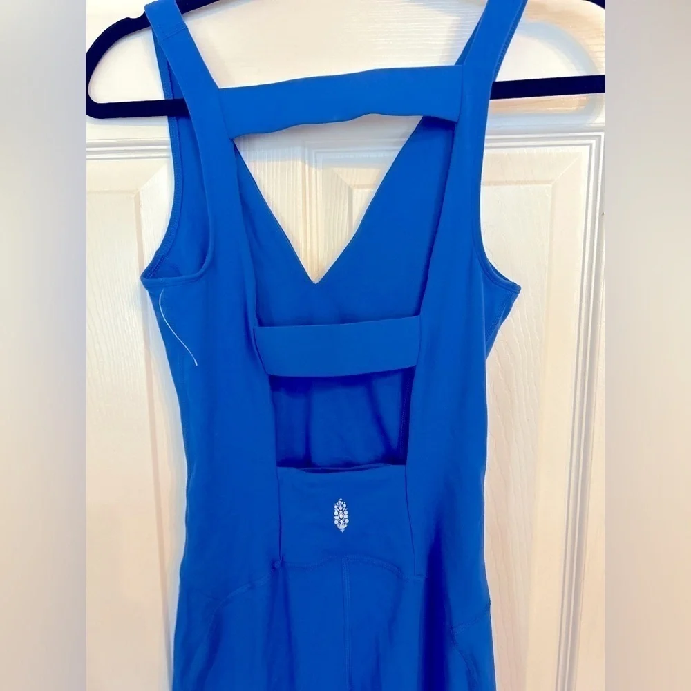 NWOT Free People, Never Better One Piece, XS in Electric Cobalt